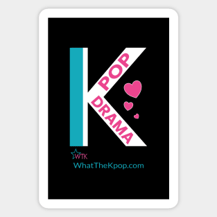 K design with K-Pop and K-Drama Sticker